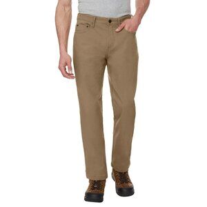 CAT Men's Fleece Lined Canvas Pant